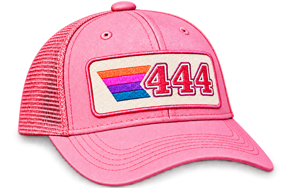 444 Pink Trucker Hat